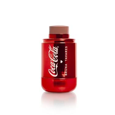 Imagem de Bruna Tavares Blush Stick Coca Cola Classic Brown, Bastão para Face, Vermelho Metálico, Maquiagem Profissional