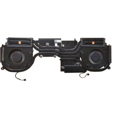 Imagem de Conjunto de ventoinha e dissipador de calor para CPU e GPU de laptop para Gigabyte 27430-86YE0-A30S ARS 221L-0017 ARS 221L-0017 A DFSCL12E064867-FP2D DFSCM227163927-FP2F