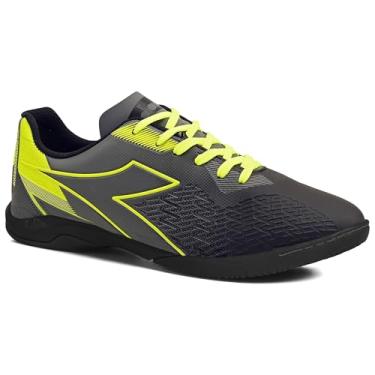 Imagem de CHUT DIADORA MONDIALE III FSAL PRETO/CINZA/AMARELO NEON TAMANHO 39