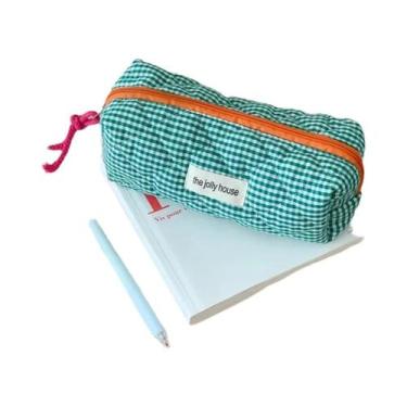 Imagem de Estojo De Lápis Para Escritório Escolar Organizador De Canetas Bolsa D