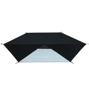 Imagem de POMOLY Folha de chão de barraca para série Dome X4, folha de chão removível retardante de chamas para acessórios de barraca (área de tove)