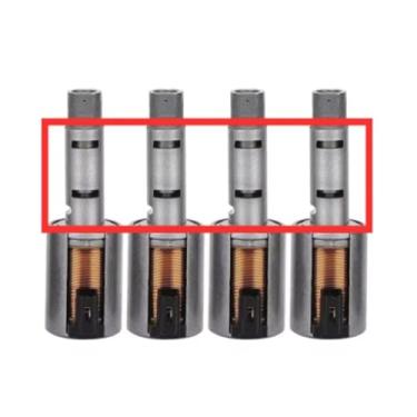 Imagem de Kit de montagem de válvula solenoide de transmissão automática JF015 JF015E RE0F11A genuíno compatível com Nissan, Mitsubishi, Suzuki Swift (laranja)