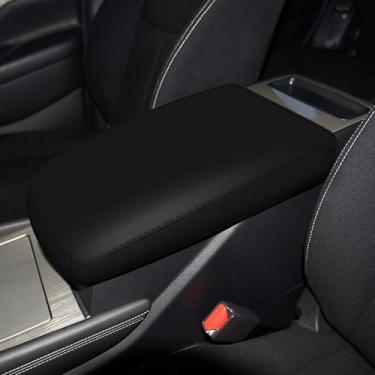 Imagem de faccaibbg Capas de apoio de braço para Nissan Murano 2015-2024 preta, à prova d'água, antiarranhões, capa de console central para Nissan Murano 2015, 2016, 2017, 2018, 2019, 2020, 2021, 2022, 2023 e