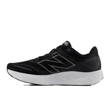 Imagem de New Balance Tênis de corrida feminino Fresh Foam 680 V8, Preto/Phantom/Preto Metálico, 9 Wide