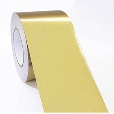 Imagem de GQQGSHOP Faixa de borda de parede autoadesiva para parede de 5 m, decoração de parede impermeável, painéis de parede, borda de teto, moldura de porta, linha de cintura, decoração de interiores (F,15