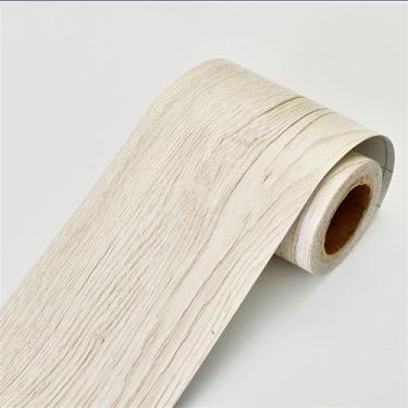 Imagem de Faixa autoadesiva de borda de parede de 10 metros à prova d'água, decoração de borda de parede, painéis de parede de PVC destacam e colam borda de teto moldura de porta linha de cintura decoração de
