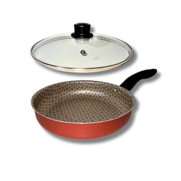 Imagem de Frigideira 22cm Funda Rotoprint Antiaderente Com Tampa Gal