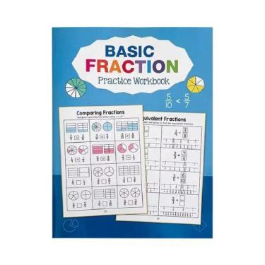 Imagem de Livro De Exercícios De Frações Montessori Para Matemática Do Ensino Fu