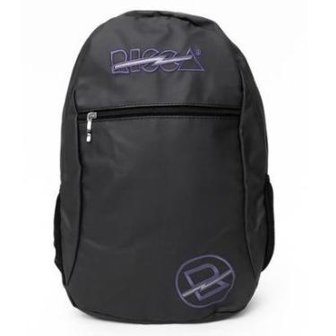 Imagem de MOCHILA EMBORRACHADA RISCA PRETO/ROXO 9079-Unissex