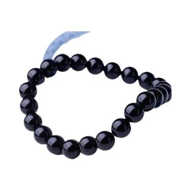 Imagem de Pulseira Vintage De Pedras Naturais Com Contas De Lava, Olho De Tigre,