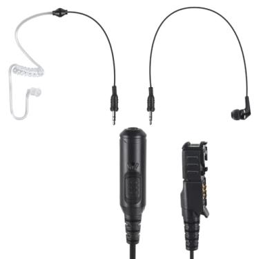 Imagem de stdgove Fone de ouvido Walkie Talkie com microfone, fone de ouvido Ptt para Motorola xpr 3300e 3500e 3500 xpr3300e xpr3500e xpr3500 xpr3300 rádios bidirecionais (em fones de ouvido, para fone de