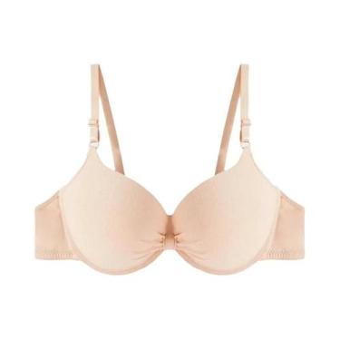 Imagem de Sutiã Sexy Feminino Sem Costas, Decote Profundo Em V, Algodão, Com Boj