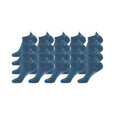 Imagem de Meias Curtas Masculinas De Malha Respirável 5/10/20 Pares Cano Baixo C