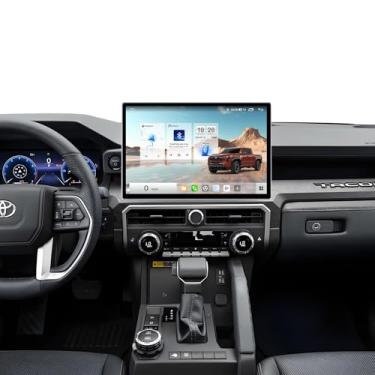 Imagem de Toyota Tacoma 2024-2026 Android Rádio Estéreo 14,6 polegadas 1920 * 1080 HD Touch Screen Multimedia Stereo Video Player com Android Auto CarPlay 5G WiFi Navegação GPS DSP Backup HD Câmera FM/AM SWC