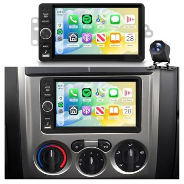 Imagem de Estéreo automotivo Android 2G + 64G para Chevrolet Chevy Silverado Impala Tahoe GMC Sierra Yukon Wireless Carplay Android Auto 2003-2006, rádio com tela sensível ao toque GPS WiFi BT 5.0 FM DSP câmera