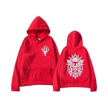 Imagem de Moletom Oversized Hollow Knight Para Homens E Mulheres, Casual, Pullov