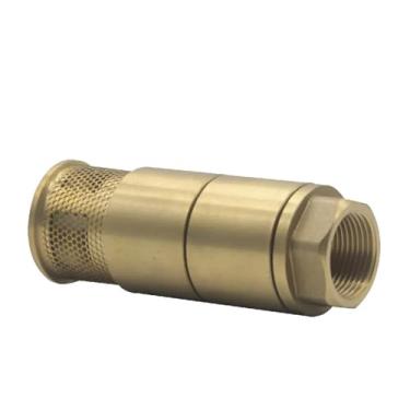 Imagem de Válvula de combustível Válvula de retenção de latão DN25 / DN40 / DN50 / DN65 / DN80 Válvula de retenção de bomba de cobre válvula inferior de porta dupla (DN40)