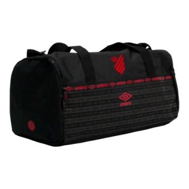 Imagem de Bolsa Viagem Umbro Athlético Paranaense 2023/24 - Preto Único, Preto, 