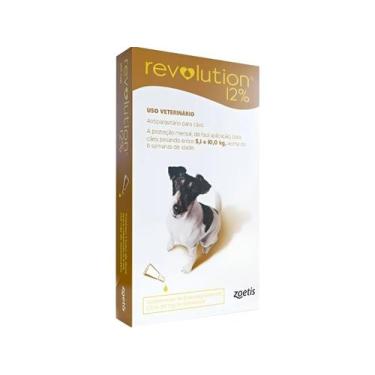 Imagem de Antipulgas Revolution Cães 5,1kg A 10kg - 3 Pipetas - Zoetis