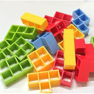 Imagem de Brinquedo de mesa Building Blocks para crianças de 4 a 6 anos - J-One