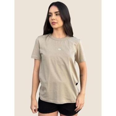 Imagem de Camiseta Feminina Logo Duplo C Bordado Colcci-Feminino