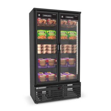 Imagem de Auto Serviço Vanguard Congelados 2 Portas Preto-preto Asvcg2p 220V - Refrimate