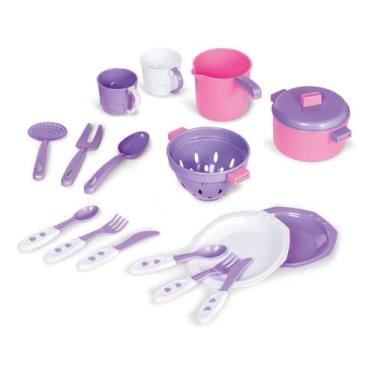 Imagem de Brinquedo Jogo De Panelinhas Kit Cozinha Infantil Masterchef