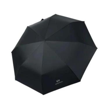 Imagem de Guarda-chuva Compacto Portátil Mini Para Viagem, Proteção Solar E Cont