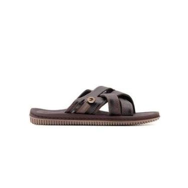 Imagem de Chinelo Slide Cartago Fiji Essen 12317 Marrom-Masculino