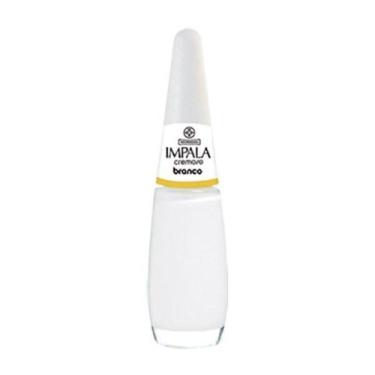 Imagem de Esmalte Branco Coleção Cremoso 7,5ml Impala