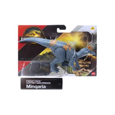Imagem de Boneco Jurassic World Minqaria Frenzy Pack Mattel JBG72