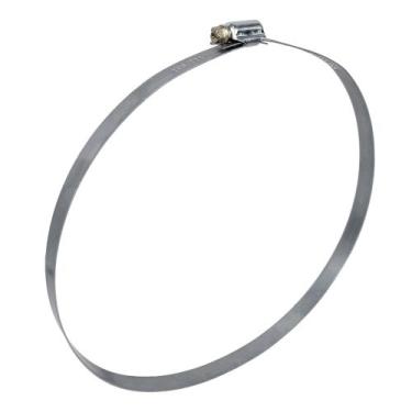 Imagem de Abraçadeira Aço Carbono Rosca Sem Fim 203X222 - 14MM - 1 UND Borrachas