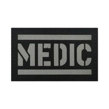Imagem de Emblemas Táticos De Combate Medic First Aid IR Reflective Rescue Snake