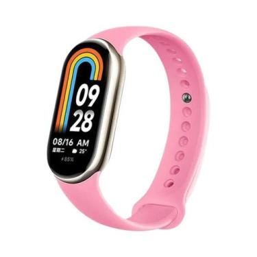 Imagem de Pulseira De Silicone Para Xiaomi Mi Band 8 NFC, Substituição De Pulsei