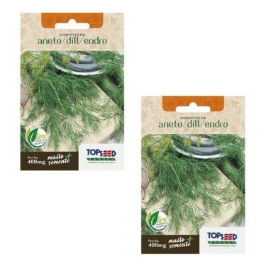 Imagem de Kit 2 Sementes De Aneto/ Dill /endro Tempero Alta Qualidade - Topseed