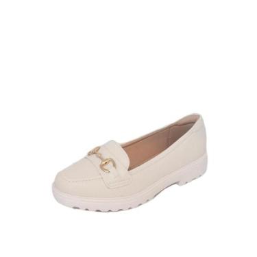 Imagem de Sapato Feminino Modare REF: 7357106 FLOATHER-NAPA FLOATHER, 35, Creme