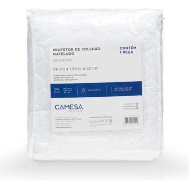 Imagem de Protetor De Colchão Solteiro Impermeável Matelado Camesa