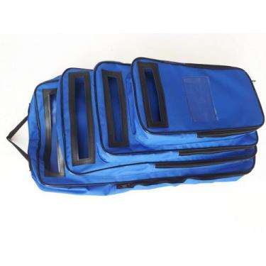 Imagem de Porta Sacolas De 4 Medidas 4 Em 1 Supermercado Resistente - NoBrand, A