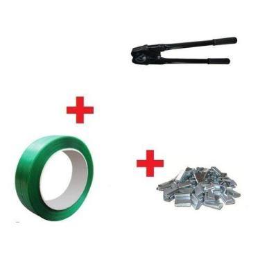 Imagem de Alicate Selador + Fita Pet + Lacre (selo) Arquear - Tutti Suprimentos