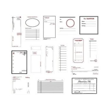 Imagem de Bloco De Notas Vintage De Verão 30 Peças, Papelaria Criativa DIY Para 