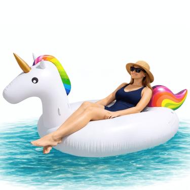 Imagem de Boia Gigante Inflável Importway Unicórnio