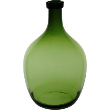 Imagem de VASO DECORATIVO ENFEITE HOME&CO VIDRO 40x24x24cm VERDE
