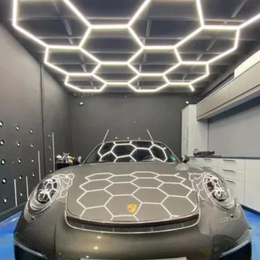 Imagem de Luminaria Hexagono LED 110v ou 220v Hexagonal Sobrepor Moderno - REDTU