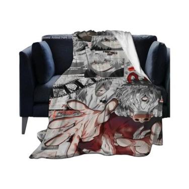 Imagem de Cobertor De Flanela Shigaraki My Hero Academia, Super Macio, Aconchega