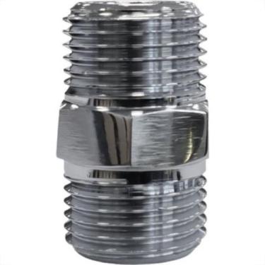 Imagem de Niple Metal Cromado 1/2 M.Rei - METAIS REI