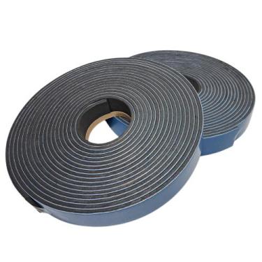 Imagem de Fita Adesiva Cola Vedação Janela Porta 40 X 5mm - 50 Metros Borrachas 