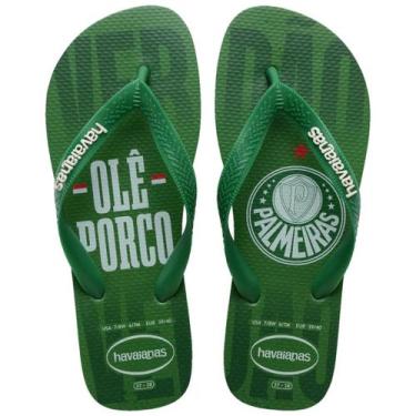 Imagem de Chinelo Havaianas Original Top Times Palmeiras, Verde, Patria, 37/38