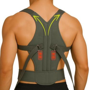 Imagem de Colete Corretor Postural Feminino Masculino Unissex Magnético - Ideal,