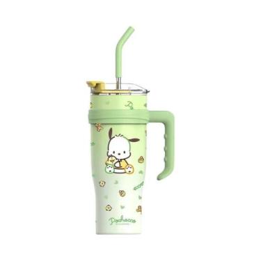 Imagem de Garrafa Térmica De Grande Capacidade 1200ml Hello Kitty Kuromi Cinnamo