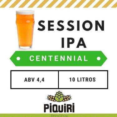 Imagem de Kit de Insumos para Fabricação de Cerveja Artesanal 10L Session IPA Ce